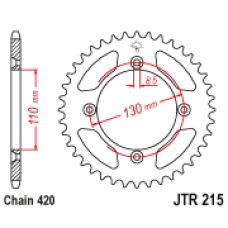 Звезда задняя JT JTR215.50